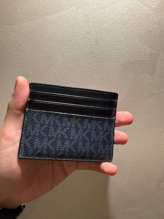 Tarjetero Michael Kors Azul Nuevo