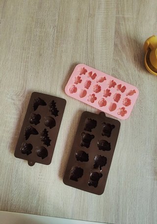 Moldes Silicona Chocolate Animales y Flores