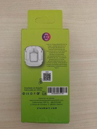 Auriculares cascos inalámbricos blancos