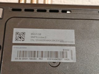 Samsung One Connect QE65Q8FNAT Toda la electrónica