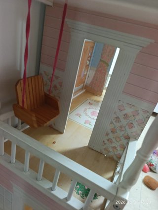 Casa de muñecas grande de madera