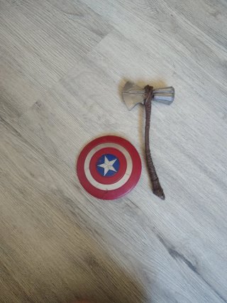 7 Figuras Acción Marvel