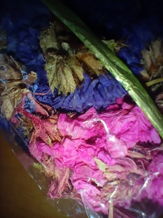 Bolsa Flores Secas Naturales Varias