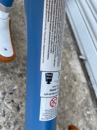 Bici sin pedales infantil Kinderkraft Rapid