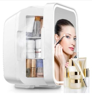 Mini Nevera Portátil para Cosméticos