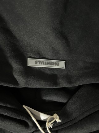 Sudadera Essentials Negra