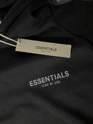 Sudadera Essentials Negra