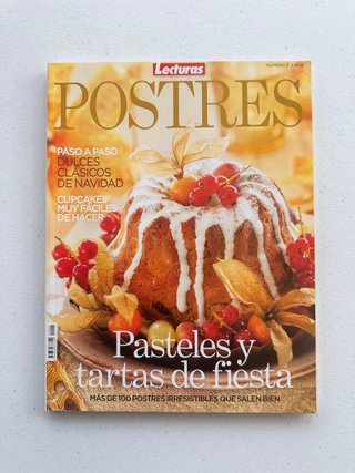 Lote 7 revistas Postres Lecturas