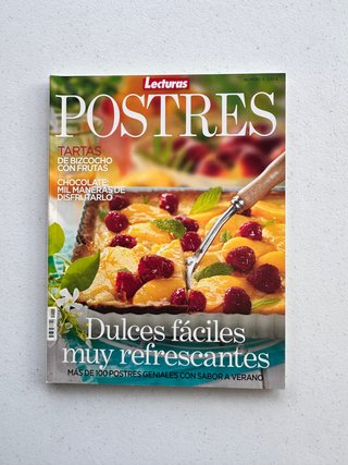 Lote 7 revistas Postres Lecturas