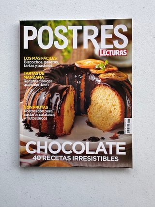Lote 7 revistas Postres Lecturas