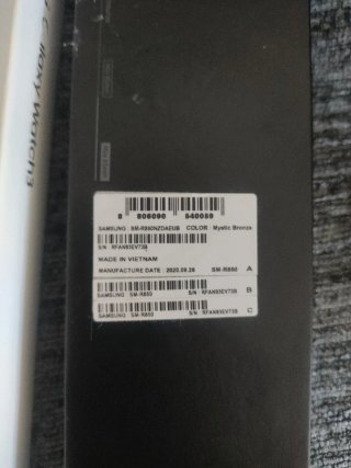 Samsung Galaxy Watch3 41mm Bronce