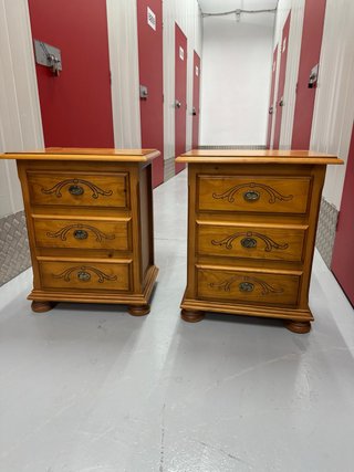 Mesitas de noche madera pino macizo
