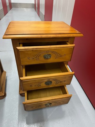 Mesitas de noche madera pino macizo
