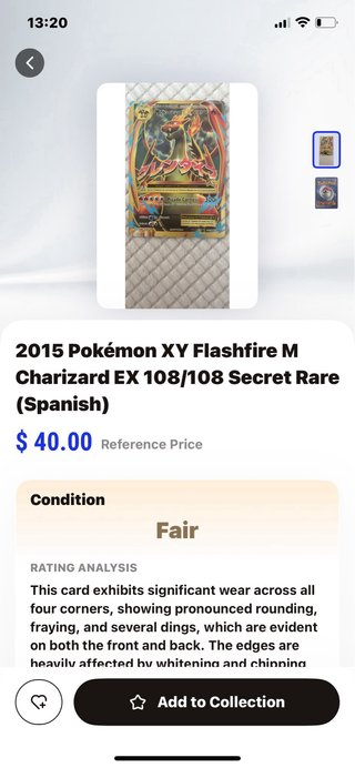 Mega Charizard EX 101/108 Carta Pokémon