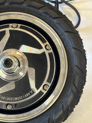 Rueda patinete electrico con motor