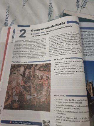 Historia da filosofía, 2 Bacharelato