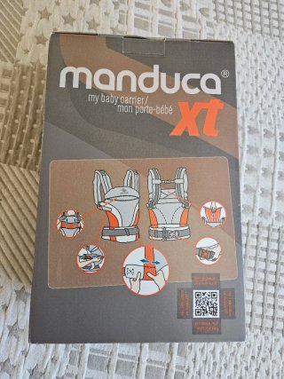 Mochila Portabebés Manduca XT Algodón Azul