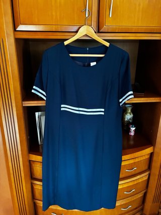 Vestido de ceremonia azul