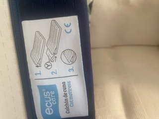 Colchón Ecus Care Cuna anti ahogo y plagiocefalia