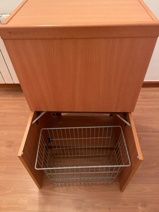 Mueble planchar con tabla plegable