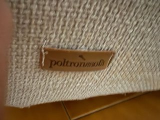 Poltronesofà poltrona letto + pouf beige
