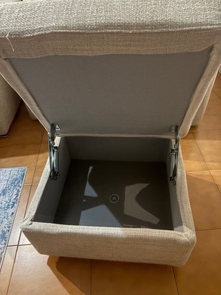 Poltronesofà poltrona letto + pouf beige