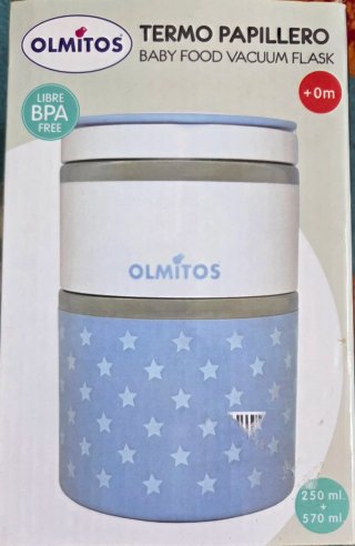 Termo Comida Infantil OLMITOS Estrellas Rosa