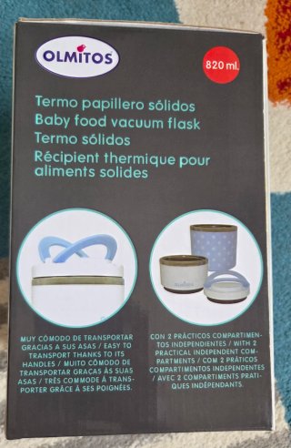 Termo Comida Infantil OLMITOS Estrellas Rosa