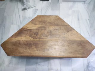 Mueble esquinero de madera
