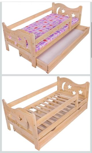 Cama infantil madera 70x140 KAGU