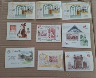 Lote Sellos España Exposiciones Filatélicas
