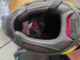 Casco LS2 Dragon Carbon Talla M – fibra de carbono