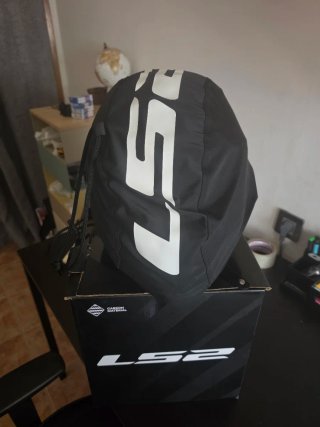 Casco LS2 Dragon Carbon Talla M – fibra de carbono