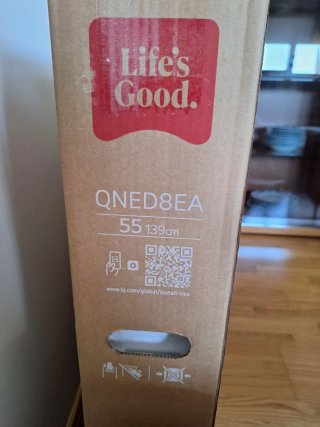 TV LG QNED 55 QNED8EA AI 4K