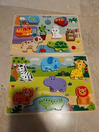 Lote juegos educativos 1-3 años Goula y Djeco