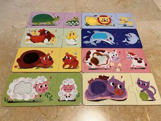 Lote juegos educativos 1-3 años Goula y Djeco
