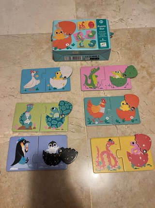 Lote juegos educativos 1-3 años Goula y Djeco