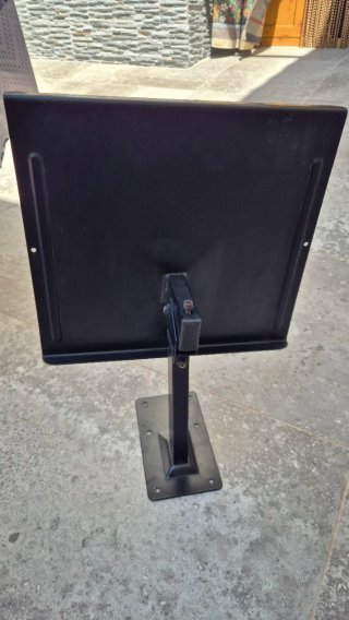 Soporte TV Inclinable Pared/Techo Negro