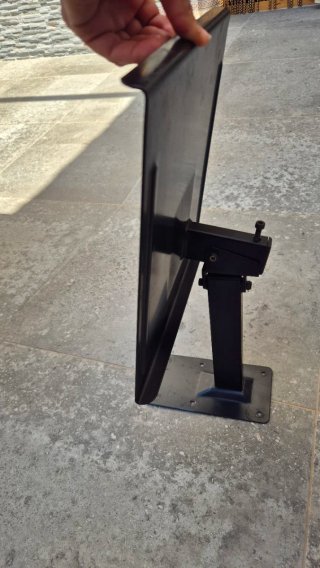 Soporte TV Inclinable Pared/Techo Negro