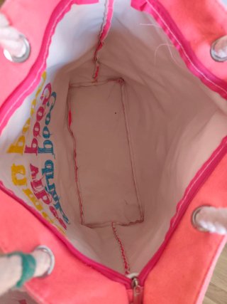 Bolso de playa o piscina fluor
