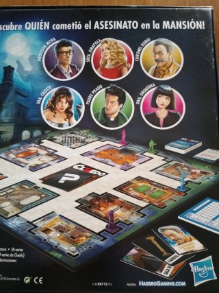 Juego de mesa Cluedo