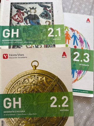 GiH 2, Geografia i història, Educació Secundàri...