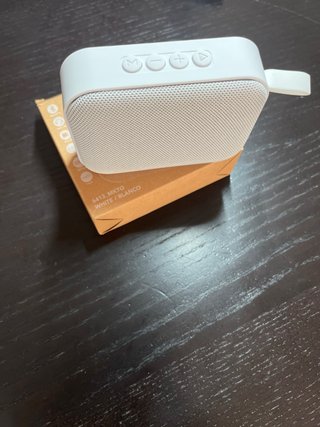 Altavoz Bluetooth Compacto Blanco