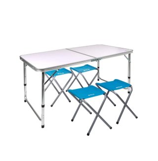 Mesa Plegable AKTIVE con 4 Sillas