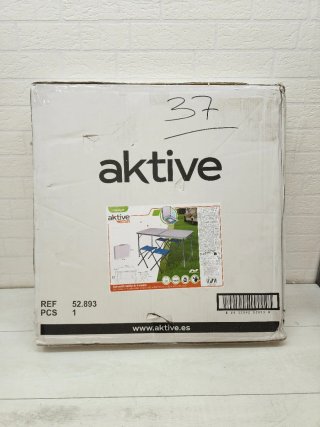 Mesa Plegable AKTIVE con 4 Sillas