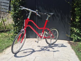 Bicicleta Urbana Roja Single Speed