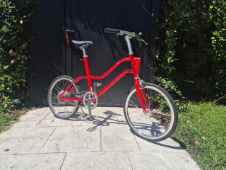 Bicicleta Urbana Roja Single Speed