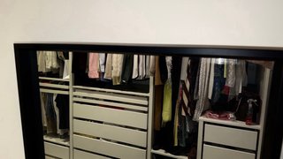 Espejo Ikea Nissedal 65x150 Negro NUEVO