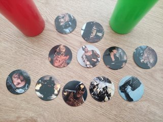Lote Tazos Judge Dredd 90s + 2 Cajas