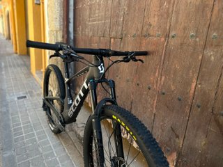 Bicicleta Scott Spark RC Team M Negra